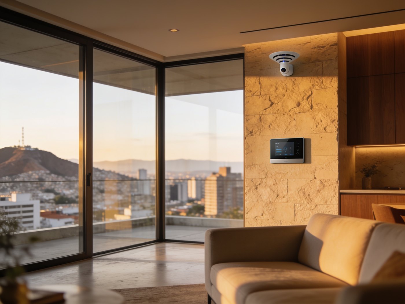 Residencia con WiFi y automatización