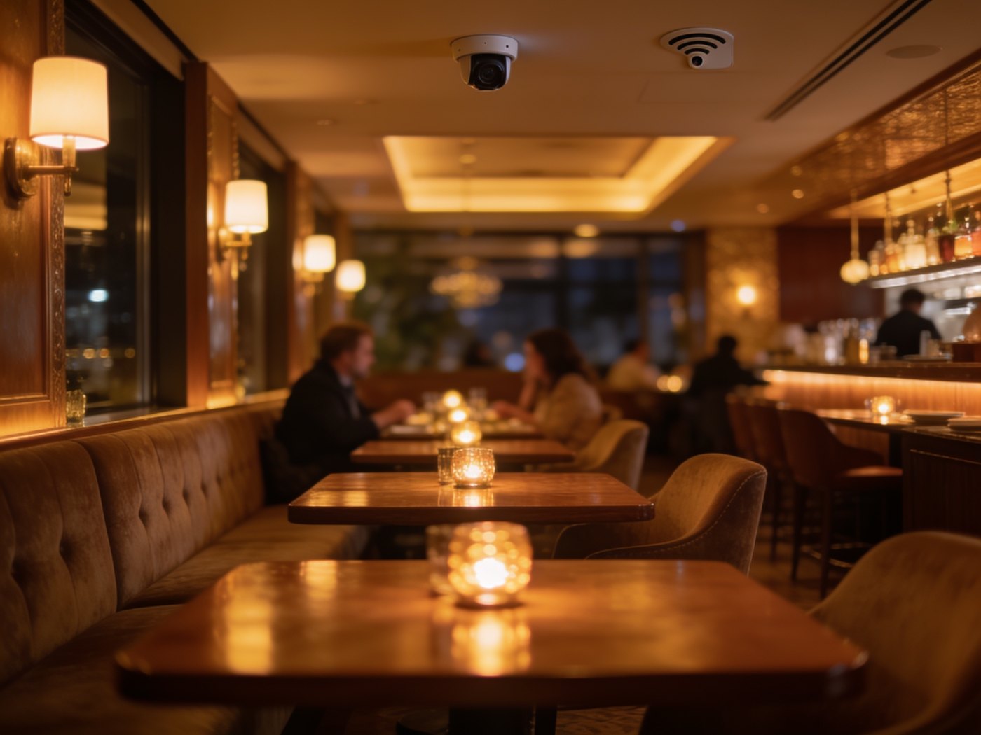 Restaurante con WiFi de invitados